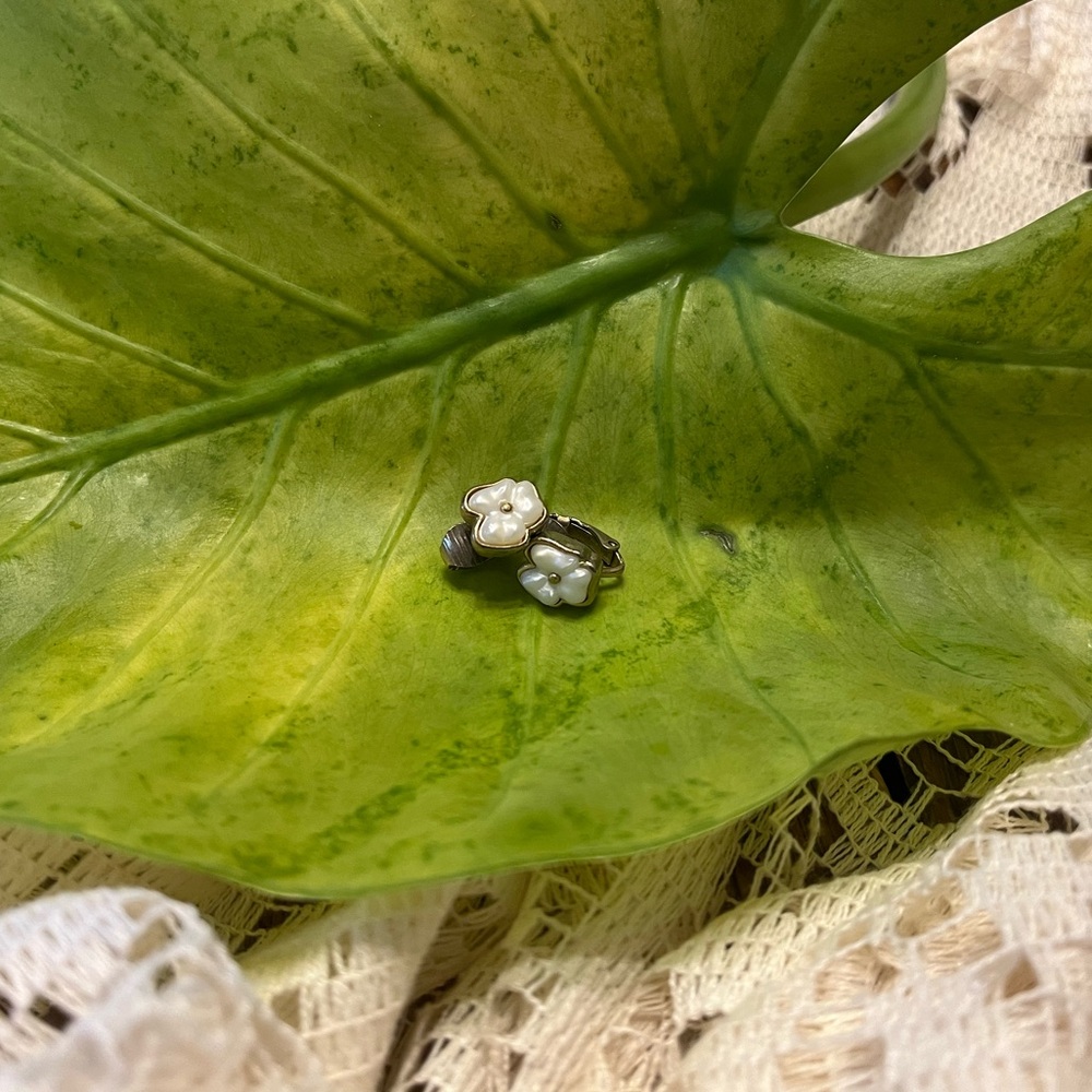 Antique Avon clip on earrings